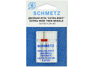 Иглы для швейных машин Schmetz №100/6 двойные