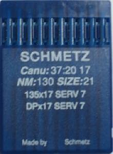 Иглы для промышленных машин Schmetz DPx17 SERV7 №130