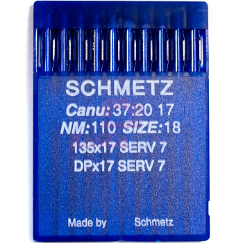 Иглы для промышленных машин Schmetz DPx17 SERV7 №80