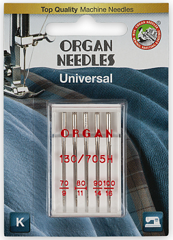 Иглы для швейных машин Organ №70-100 универсальные 5221000BL