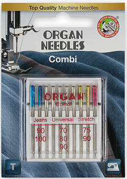 Иглы для швейных машин Organ COMBI 5111000BL