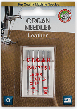 Иглы для швейных машин Organ №90-100 для кожи 5326000BL