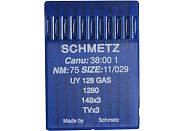 Иглы для промышленных машин Schmetz UY 128 GAS №75